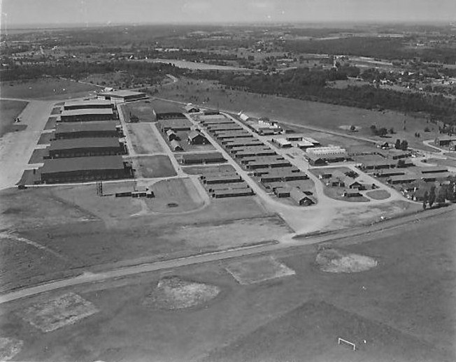 CAMP PICTON 001 View from a plane of the historic Loch Sloy site in PEC