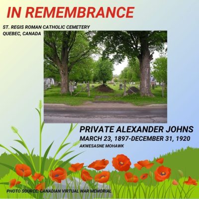Private Alexander Johns