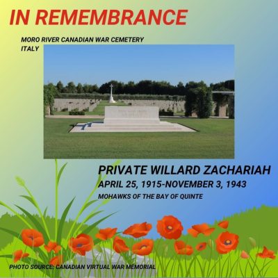 Private Willard Zachariah