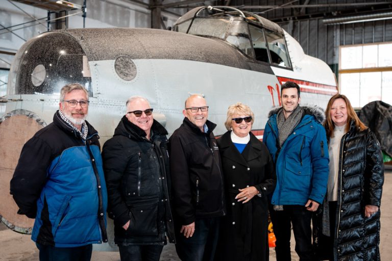 lancaster bomber at base31